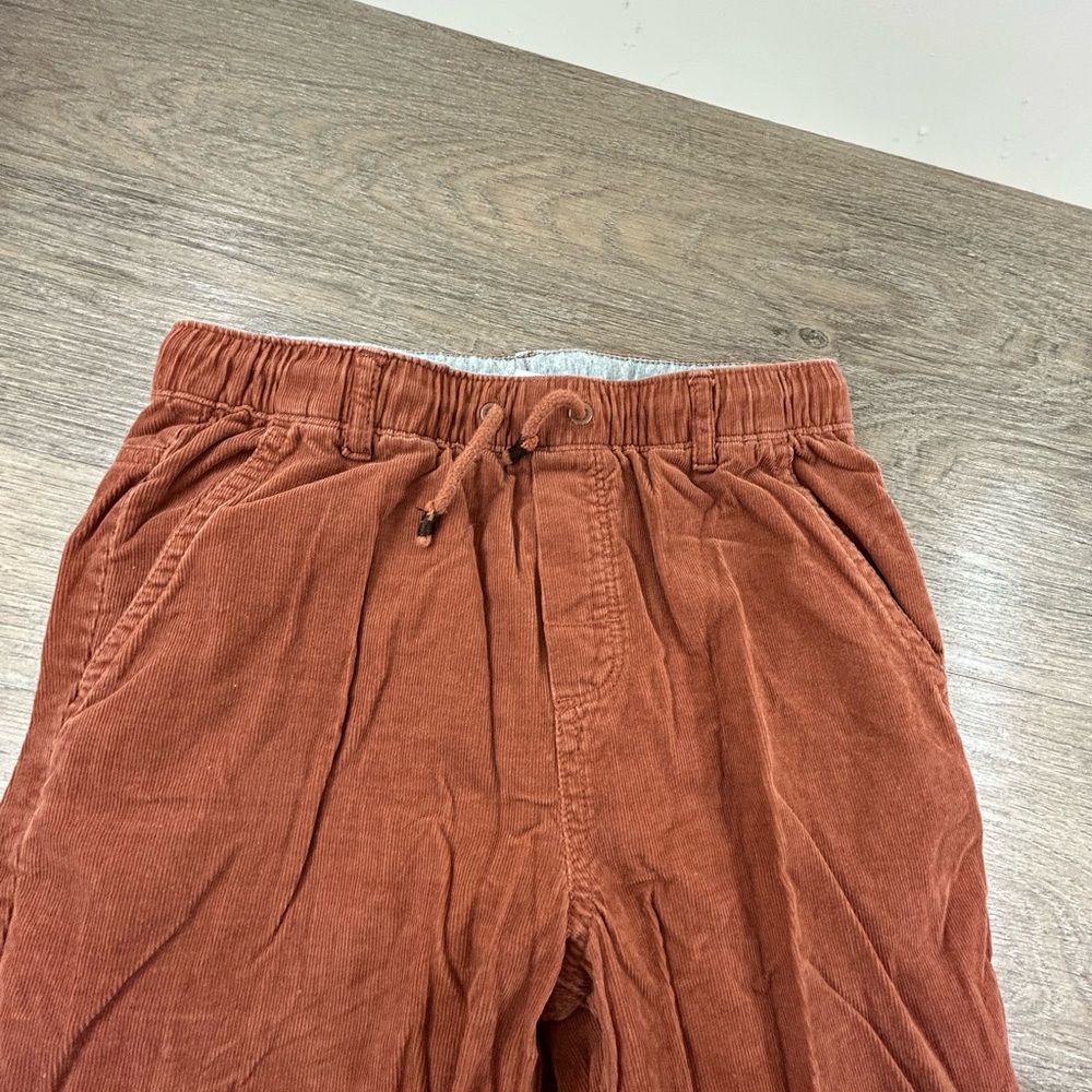 Boys Gymboree Lined Corduroy Pants in Rust